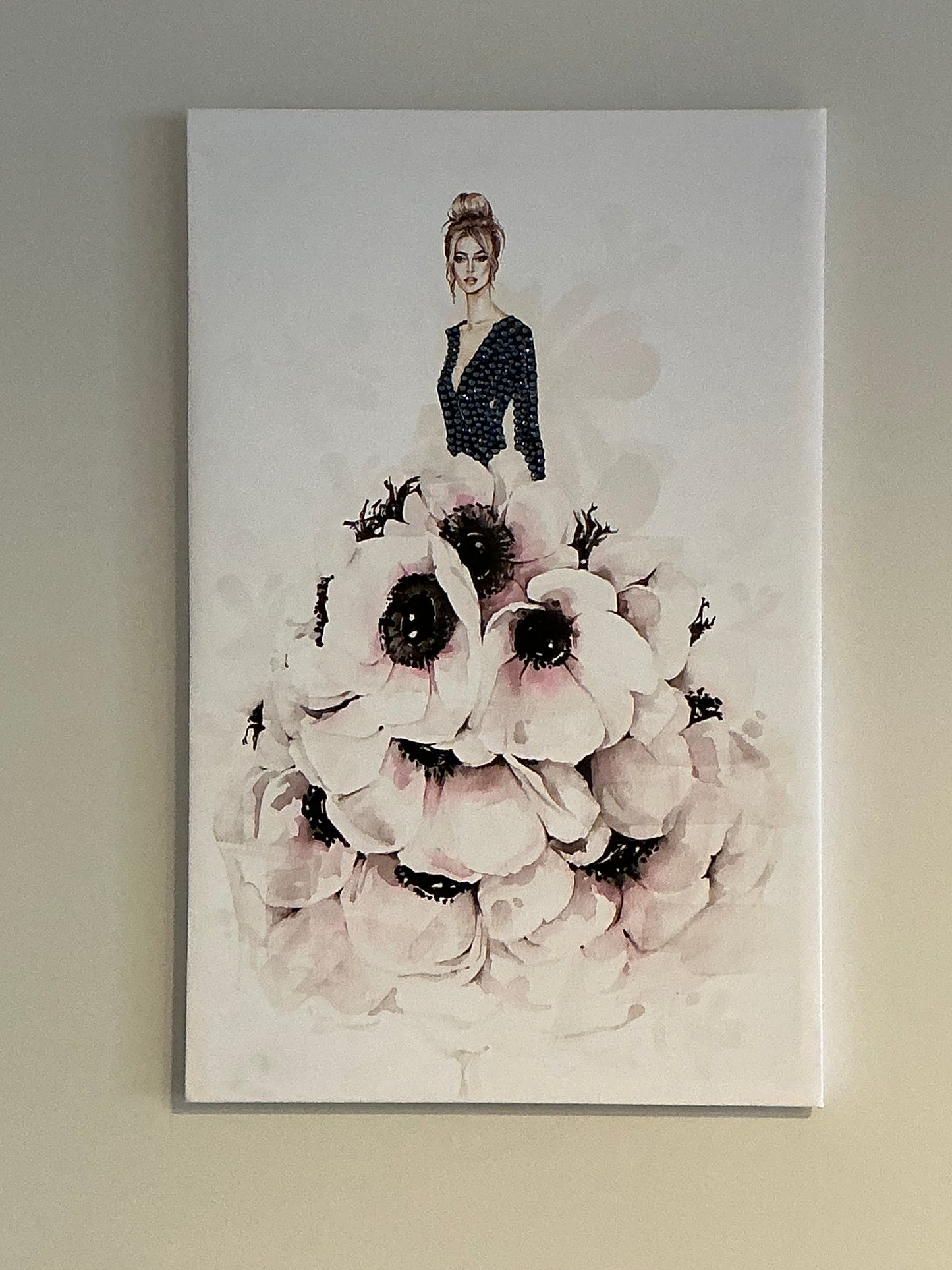 Mystery Belle Embellished Print