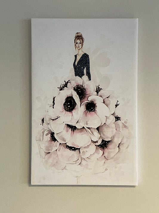 Mystery Belle Embellished Print